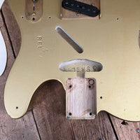 SOLD - Fender Custom Shop Esquire Built for Norm's Rare Guitars '59 Relic 2005 Gold - Mahar's Vintage Guitars