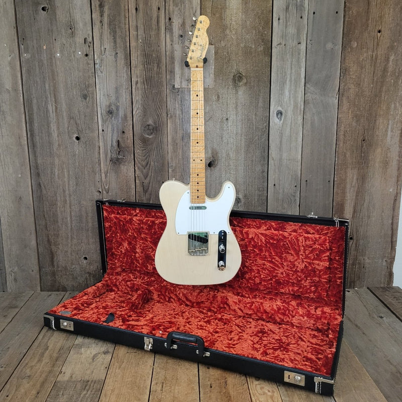SOLD - Fender Custom Shop Telecaster Blond 1998 50s Reissue - Mahar's Vintage Guitars