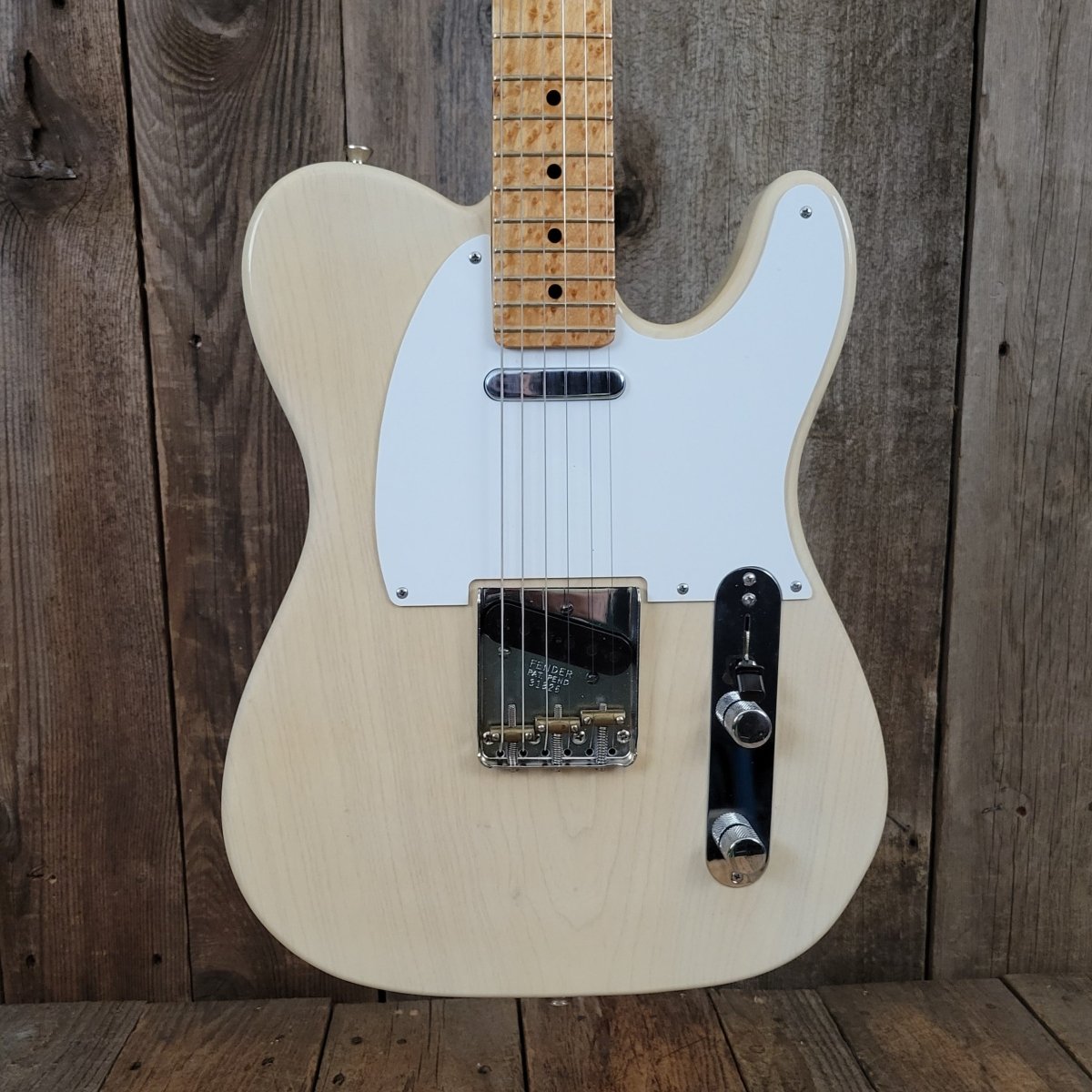 SOLD - Fender Custom Shop Telecaster Blond 1998 50s Reissue - Mahar's Vintage Guitars