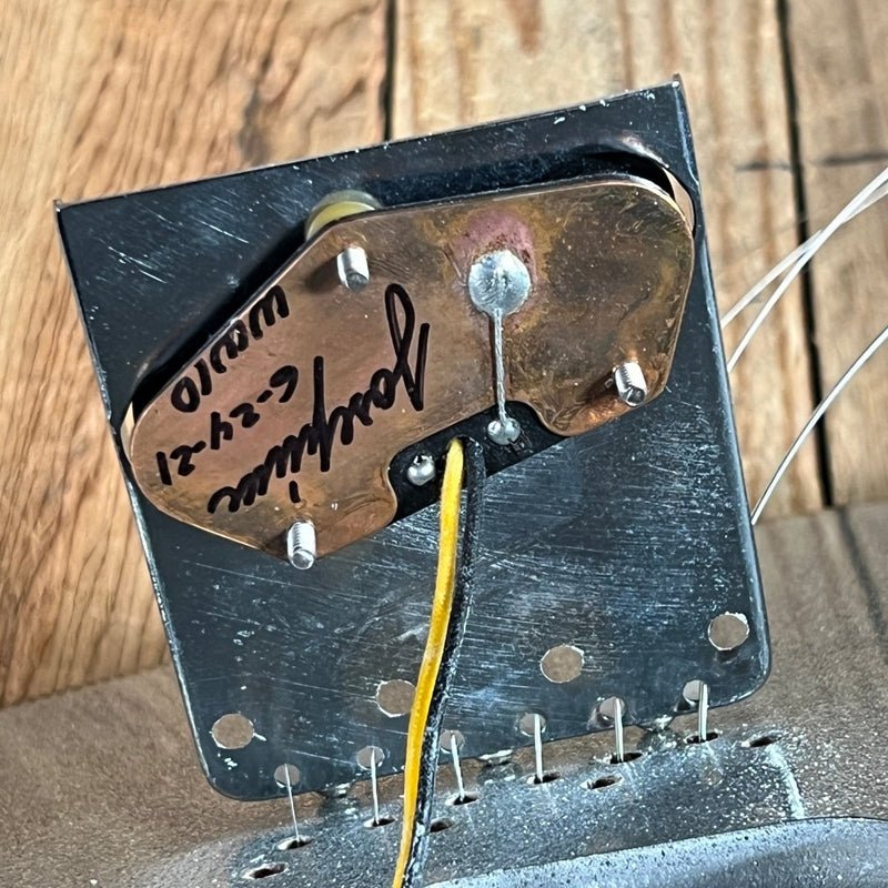 Sold - Fender Custom Telecaster 2021 Silver Sparkle *Josefina hand wounds - Mahar's Vintage Guitars