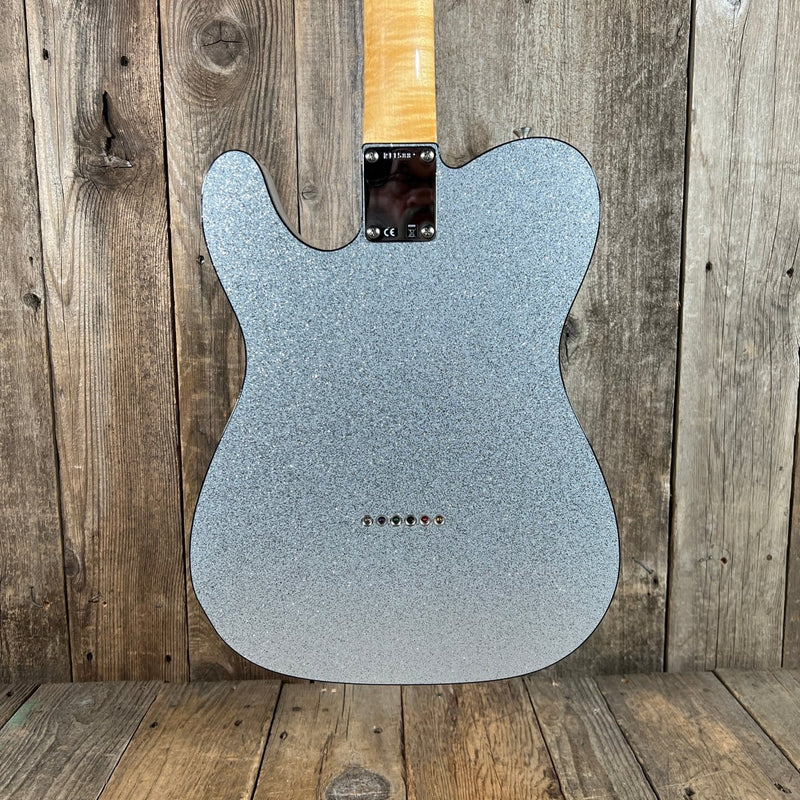 Sold - Fender Custom Telecaster 2021 Silver Sparkle *Josefina hand wounds - Mahar's Vintage Guitars