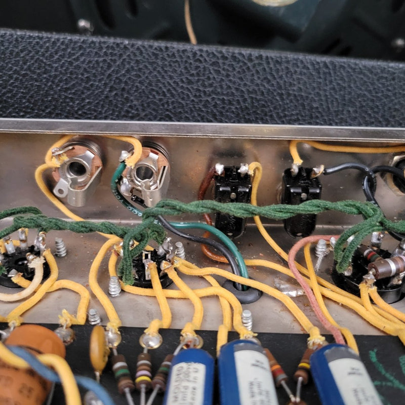 SOLD - Fender Deluxe Reverb AB763 - 1964 Pre CBS FEIC Near Mint - Mahar's Vintage Guitars