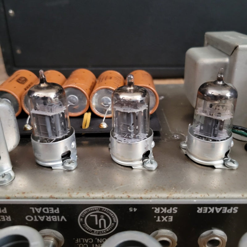 SOLD - Fender Deluxe Reverb AB763 - 1964 Pre CBS FEIC Near Mint - Mahar's Vintage Guitars