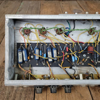 SOLD - Fender Deluxe Reverb AB763 1969 Silver Panel Drip Edge Black Line - Mahar's Vintage Guitars