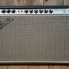 SOLD - Fender Deluxe Reverb AB763 1969 Silver Panel Drip Edge Black Line - Mahar's Vintage Guitars