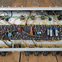 SOLD - Fender Deluxe Reverb AB763 1969 Silver Panel Drip Edge Black Line - Mahar's Vintage Guitars