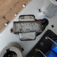 SOLD - Fender Deluxe Reverb AB763 1969 Silver Panel Drip Edge Black Line - Mahar's Vintage Guitars