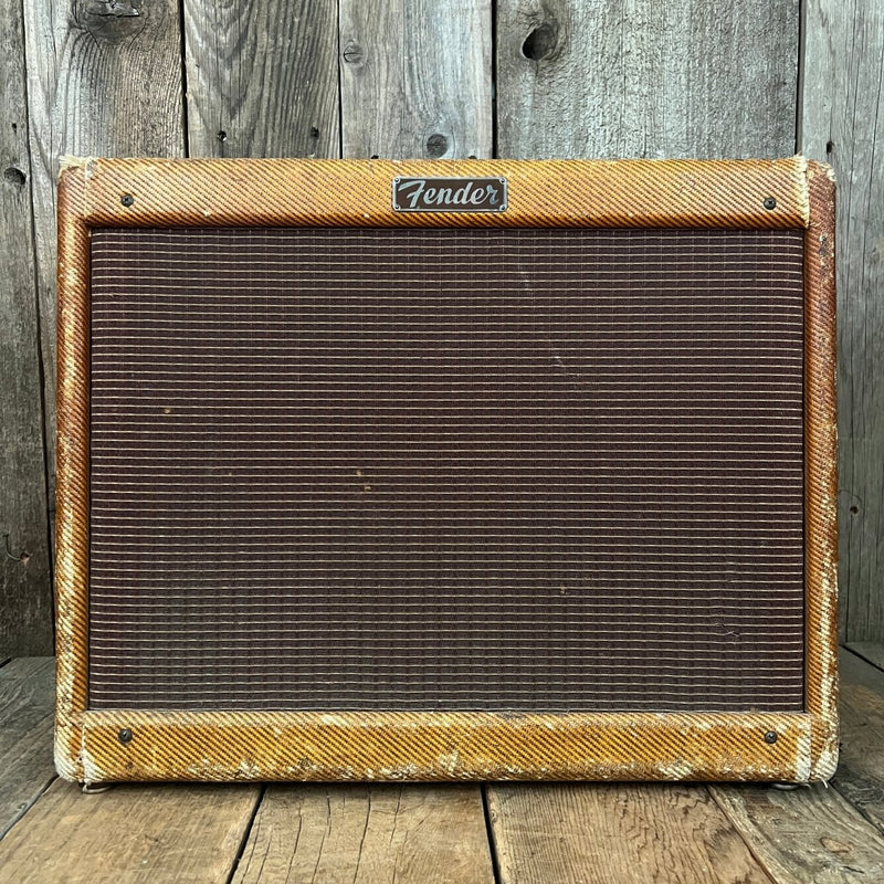 SOLD - Fender Deluxe Tweed 5E3 Small Box 1955 - Mahar's Vintage Guitars