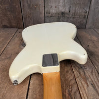 SOLD - Fender Duo Sonic 1964 Olympic White Pre CBS Clay Dot - Mahar's Vintage Guitars