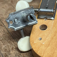 SOLD - Fender Duo Sonic 1964 Olympic White Pre CBS Clay Dot - Mahar's Vintage Guitars