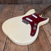SOLD - Fender Duo Sonic 1964 Olympic White Pre CBS Clay Dot - Mahar's Vintage Guitars