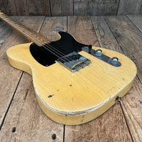 SOLD - Fender Esquire Blackguard 1952 Blonde - Mahar's Vintage Guitars