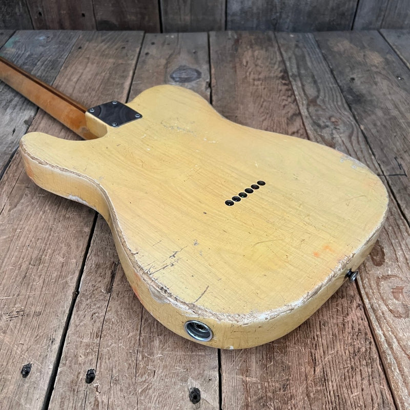 SOLD - Fender Esquire Blackguard 1952 Blonde - Mahar's Vintage Guitars