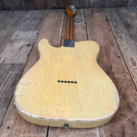 SOLD - Fender Esquire Blackguard 1952 Blonde - Mahar's Vintage Guitars