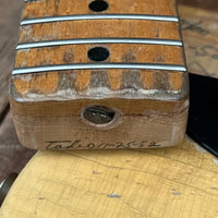 SOLD - Fender Esquire Blackguard 1952 Blonde - Mahar's Vintage Guitars