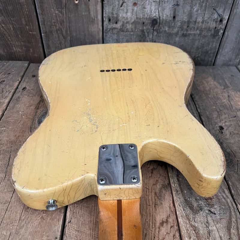 SOLD - Fender Esquire Blackguard 1952 Blonde - Mahar's Vintage Guitars