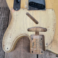 SOLD - Fender Esquire Blackguard 1952 Blonde - Mahar's Vintage Guitars
