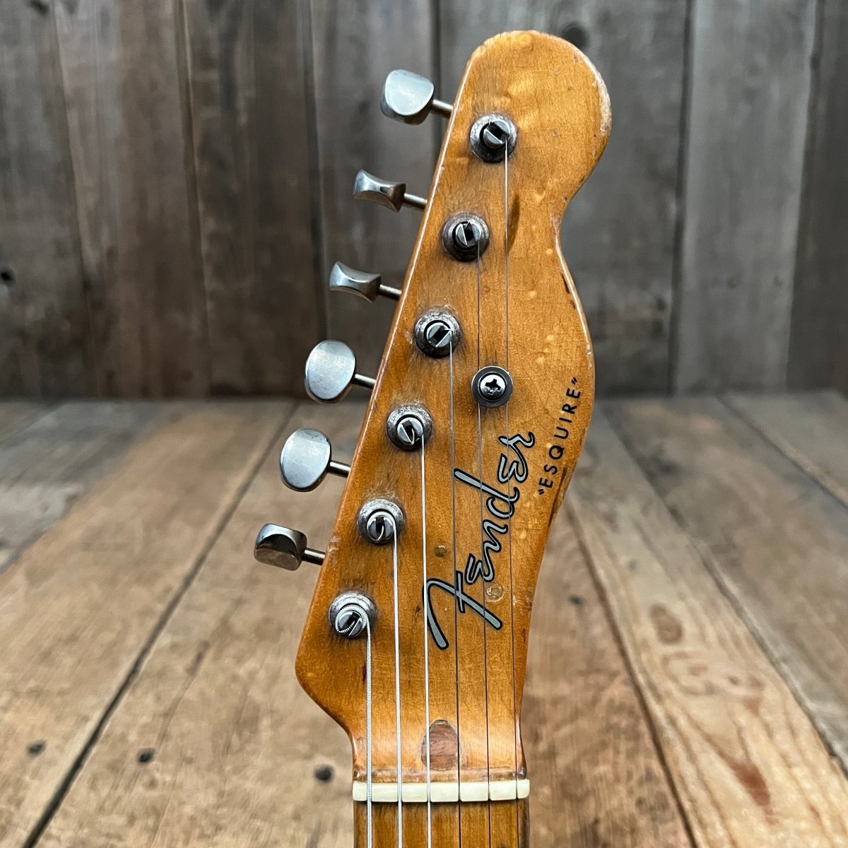 SOLD - Fender Esquire Blackguard 1952 Blonde – Mahar's Vintage Guitars