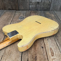 SOLD - Fender Esquire Blackguard 1952 Blonde - Mahar's Vintage Guitars