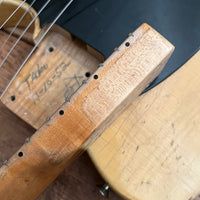 SOLD - Fender Esquire Blackguard 1952 Blonde - Mahar's Vintage Guitars