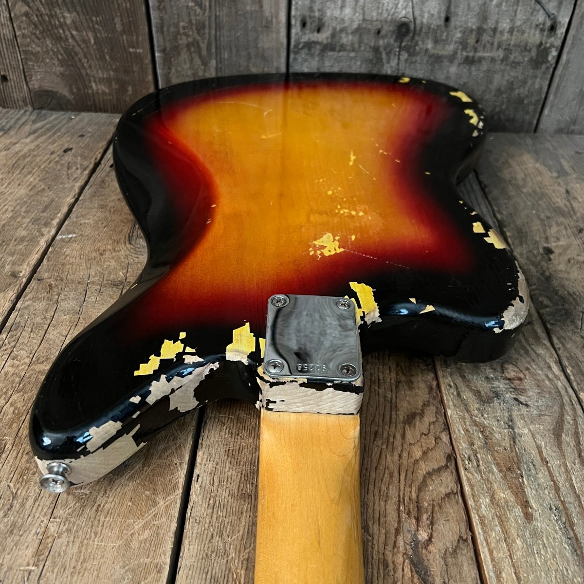 SOLD - Fender Jaguar 1963 Sunburst Pre CBS Vintage Electric Guitar