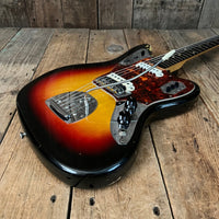 SOLD - Fender Jaguar 1963 Sunburst Pre CBS Vintage Electric Guitar Clay Dot - Mahar's Vintage Guitars