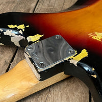SOLD - Fender Jaguar 1963 Sunburst Pre CBS Vintage Electric Guitar Clay Dot - Mahar's Vintage Guitars