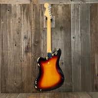 SOLD - Fender Jaguar 1963 Sunburst Pre CBS Vintage Electric Guitar Clay Dot - Mahar's Vintage Guitars