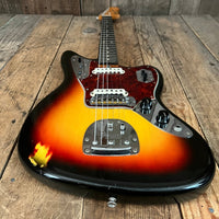 SOLD - Fender Jaguar 1965 Sunburst L Plate Pre CBS - Mahar's Vintage Guitars