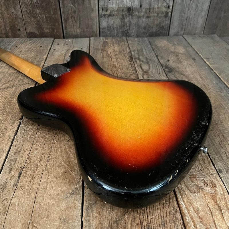 SOLD - Fender Jaguar 1965 Sunburst L Plate Pre CBS - Mahar's Vintage Guitars