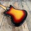 SOLD - Fender Jaguar Factory Refin or Restore 1963 body date L Plate 1964 Sunburst - Mahar's Vintage Guitars