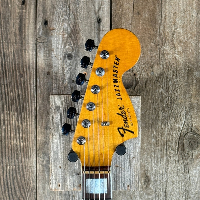 SOLD - Fender Jazzmaster Professionally Re - fretted 1978 Sunburst - Mahar's Vintage Guitars
