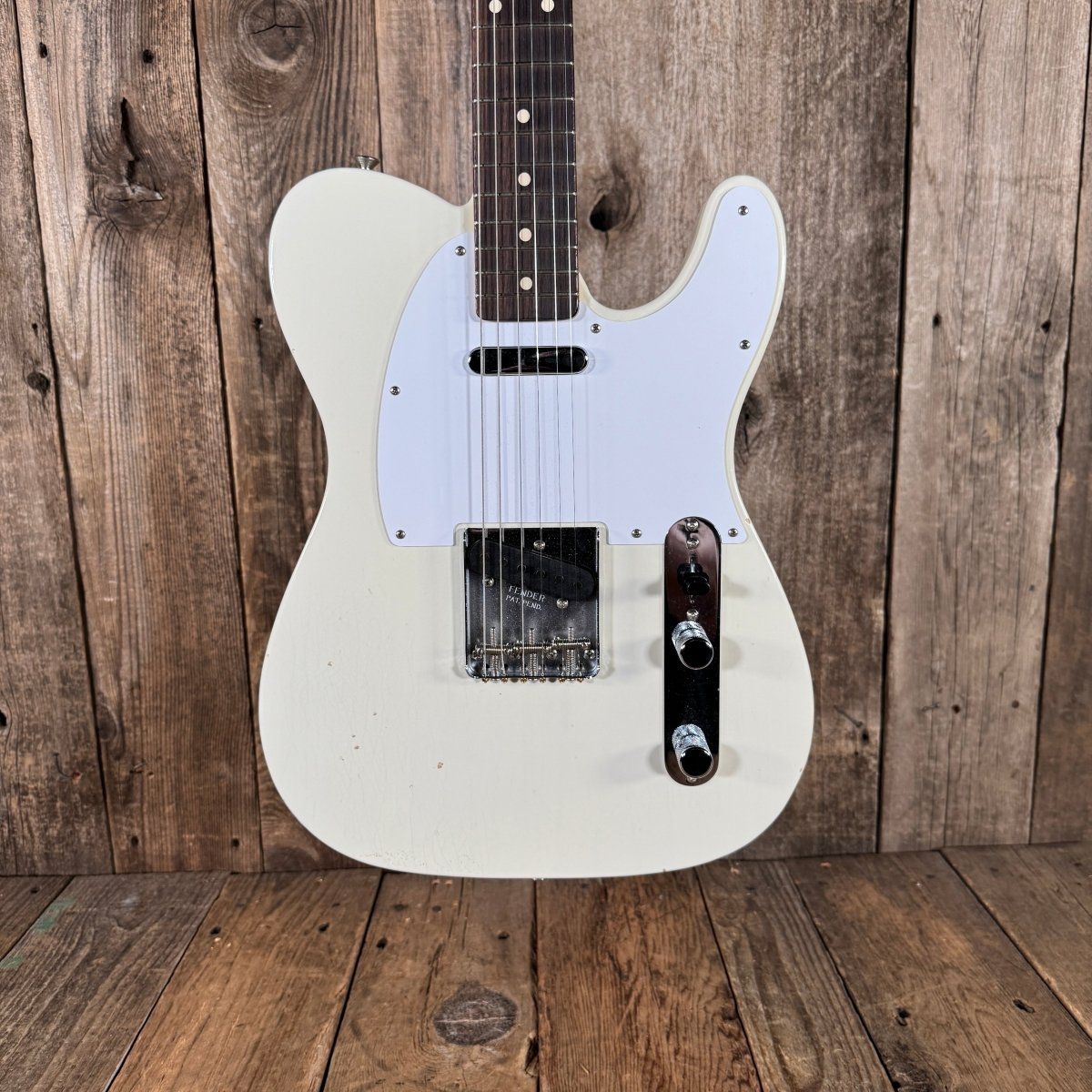 SOLD - Fender Jimmy Page Signature Telecaster 2020 White Blonde - Mahar's Vintage Guitars