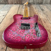 SOLD - Fender LTD '68 Pink Paisley Tele Limited Edition Custom Shop Relic 2023 - Mahar's Vintage Guitars