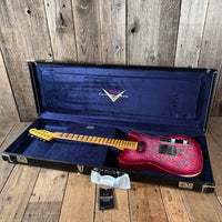 SOLD - Fender LTD '68 Pink Paisley Tele Limited Edition Custom Shop Relic 2023 - Mahar's Vintage Guitars