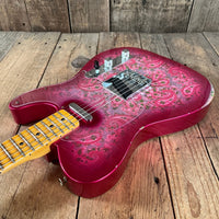 SOLD - Fender LTD '68 Pink Paisley Tele Limited Edition Custom Shop Relic 2023 - Mahar's Vintage Guitars