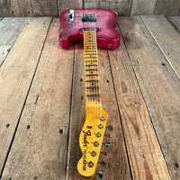 SOLD - Fender LTD '68 Pink Paisley Tele Limited Edition Custom Shop Relic 2023 - Mahar's Vintage Guitars