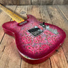 SOLD - Fender LTD '68 Pink Paisley Tele Limited Edition Custom Shop Relic 2023 - Mahar's Vintage Guitars