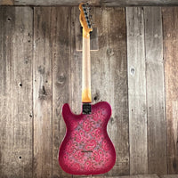 SOLD - Fender LTD '68 Pink Paisley Tele Limited Edition Custom Shop Relic 2023 - Mahar's Vintage Guitars