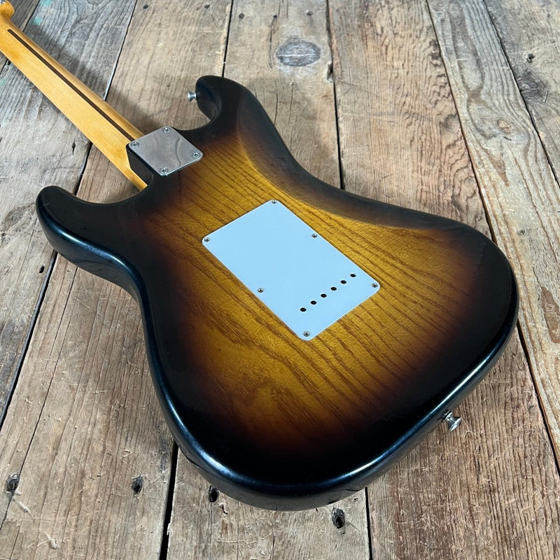 SOLD - Fender Masterbuilt Yuriy Shishkov Stratocaster 50th Anniversary Limited 2005 Sunburst - Mahar's Vintage Guitars