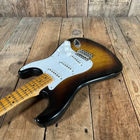 SOLD - Fender Masterbuilt Yuriy Shishkov Stratocaster 50th Anniversary Limited 2005 Sunburst - Mahar's Vintage Guitars