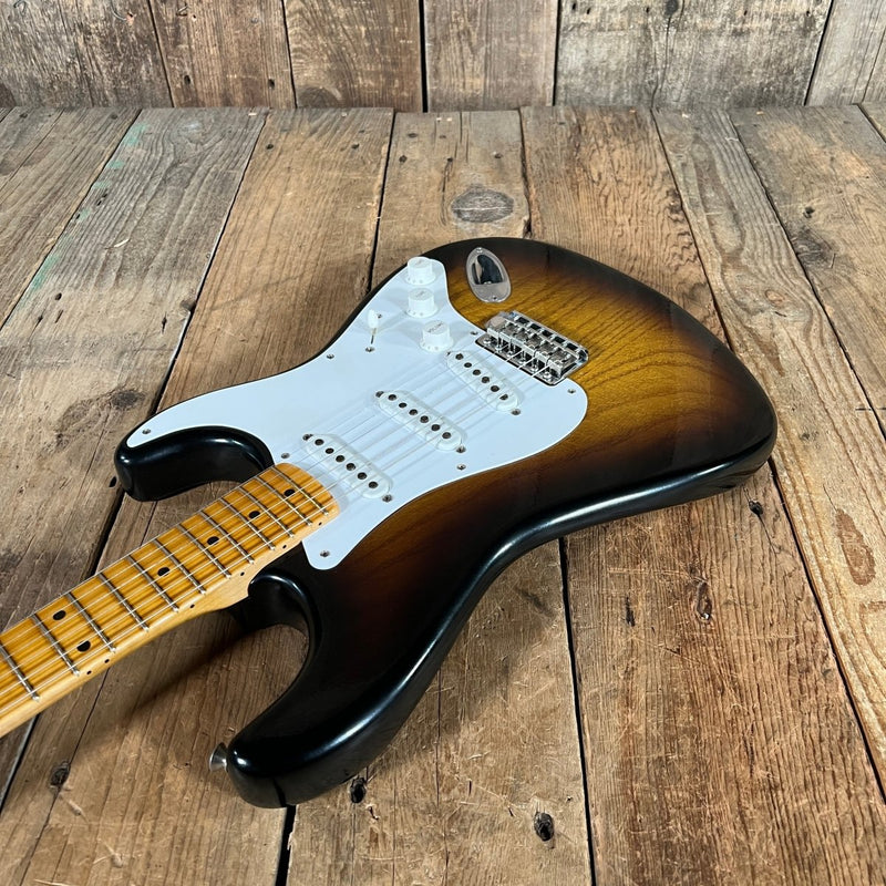 SOLD - Fender Masterbuilt Yuriy Shishkov Stratocaster 50th Anniversary Limited 2005 Sunburst - Mahar's Vintage Guitars