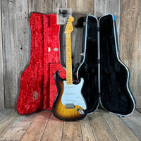 SOLD - Fender Masterbuilt Yuriy Shishkov Stratocaster 50th Anniversary Limited 2005 Sunburst - Mahar's Vintage Guitars