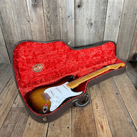 SOLD - Fender Masterbuilt Yuriy Shishkov Stratocaster 50th Anniversary Limited 2005 Sunburst - Mahar's Vintage Guitars