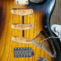 SOLD - Fender Masterbuilt Yuriy Shishkov Stratocaster 50th Anniversary Limited 2005 Sunburst - Mahar's Vintage Guitars