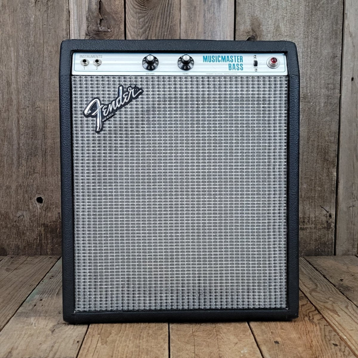 SOLD - Fender Music Master Bass Amplifier - 1981 - Mahar's Vintage Guitars