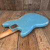 SOLD - Fender Mustang 1965 Mustang Blue Abigail Ybarra wound pickups - Mahar's Vintage Guitars
