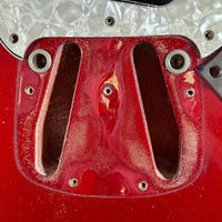 SOLD - Fender Mustang 1972 Competition Red - Mahar's Vintage Guitars