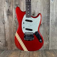 SOLD - Fender Mustang 1972 Competition Red - Mahar's Vintage Guitars