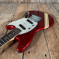 SOLD - Fender Mustang 1972 Competition Red - Mahar's Vintage Guitars